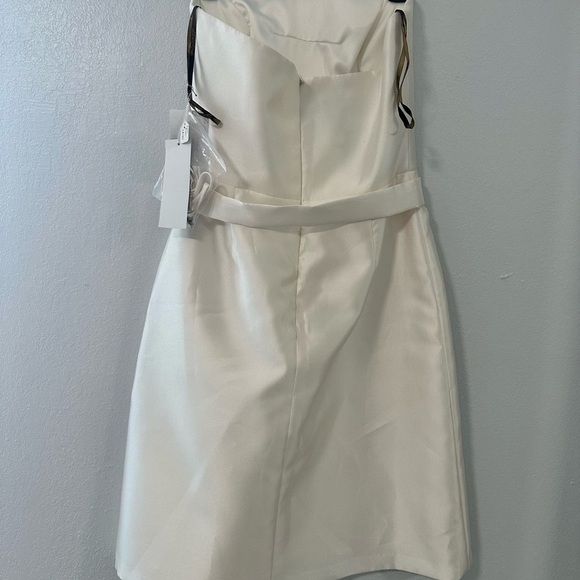 Lela Rose Bridal Ivory Mini Dress - Picture 4 of 7